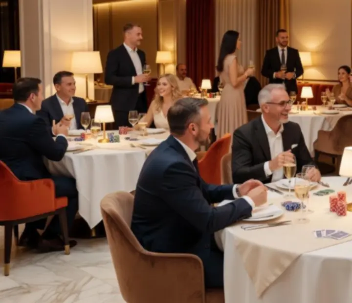 Elegantný večerný event v reštaurácii Elite Occasionn